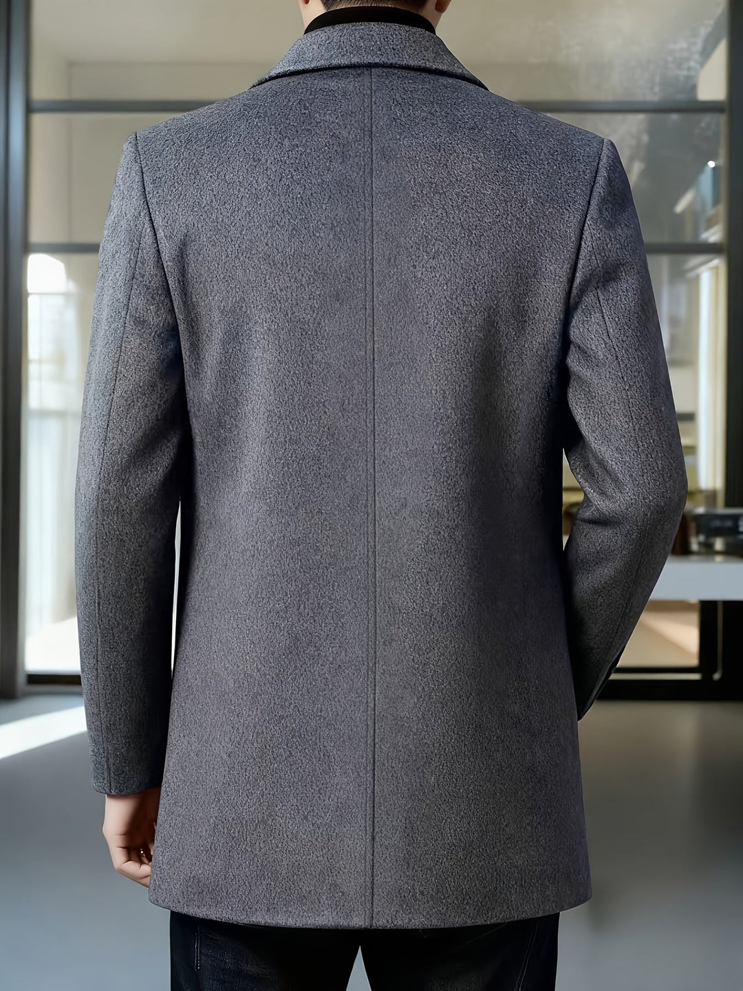 Bennett | Refined Single-Breasted Overcoat with Classic Collar