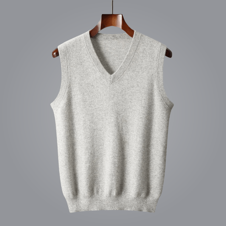 Gilet in Cashmere Aldrich