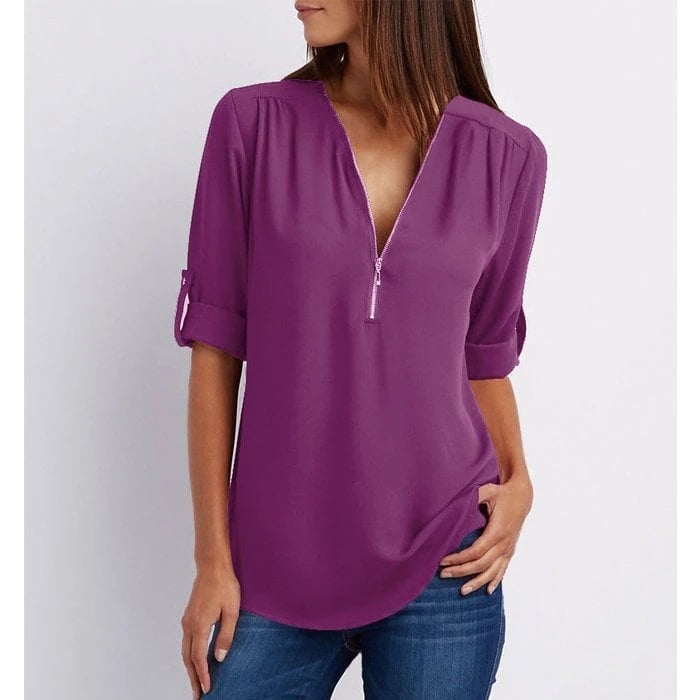 Gwen | Chic Lynlåsebluse