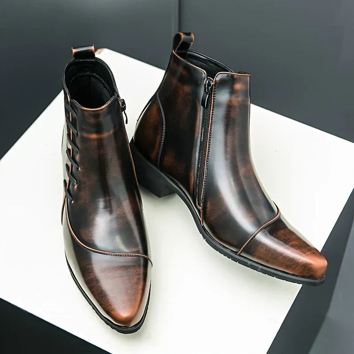 Samuel | Stylish Leather Boots for Men