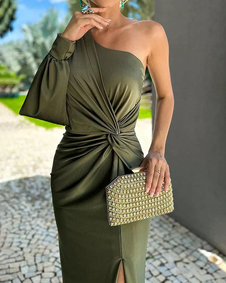 Everly – Leichtes, drapiertes Kleid