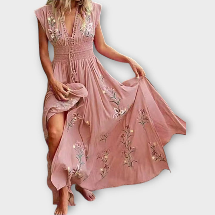 Felizia – Boho Dress with Enchanting Embroidery