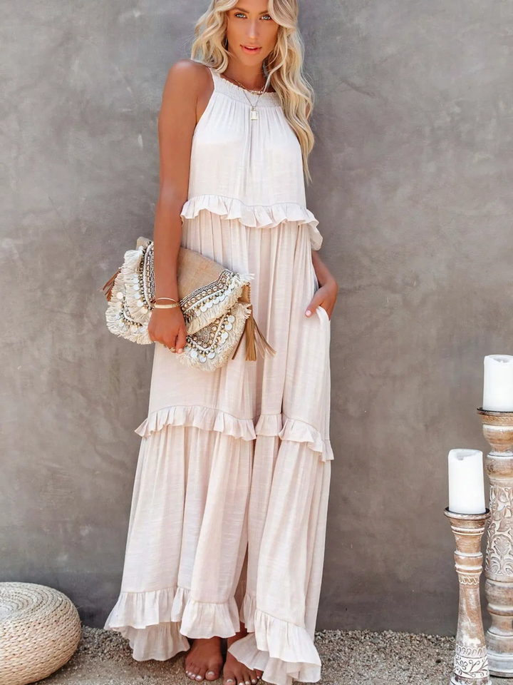 Elsie | Ruffle Maxi Summer Dress