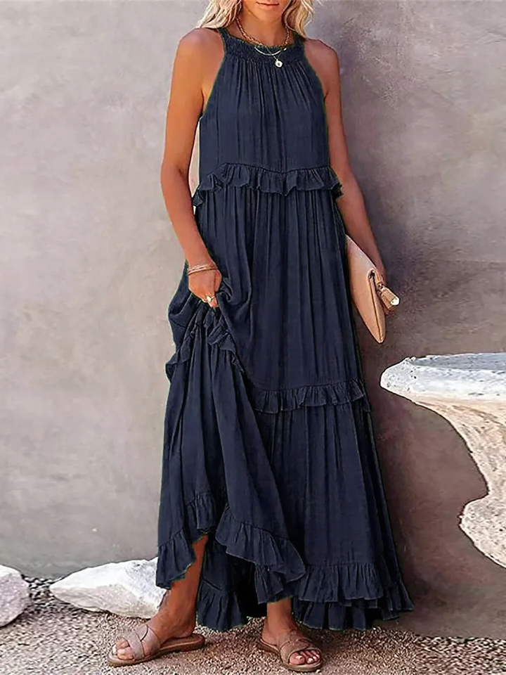 Elsie | Ruffle Maxi Summer Dress