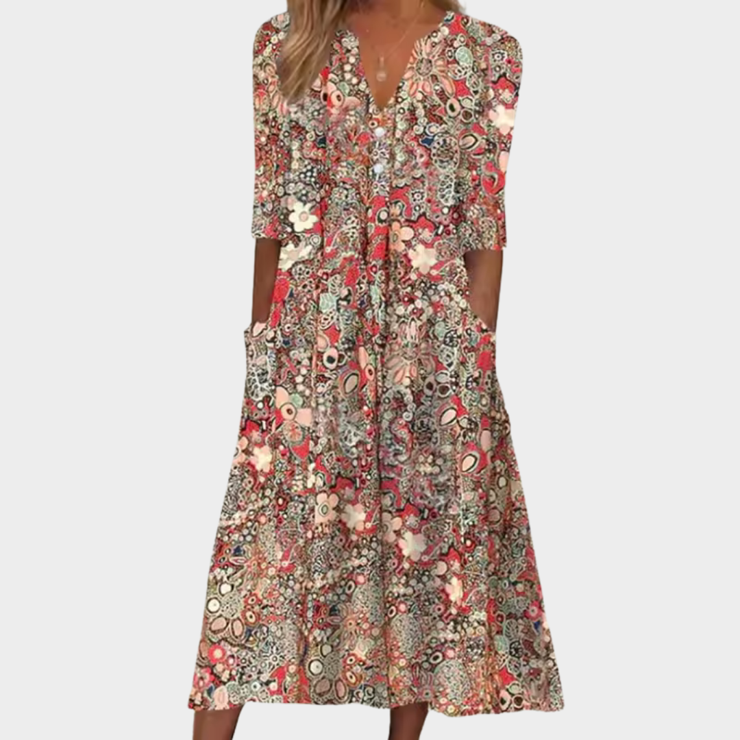 Queenie | Elegantes Sommerkleid