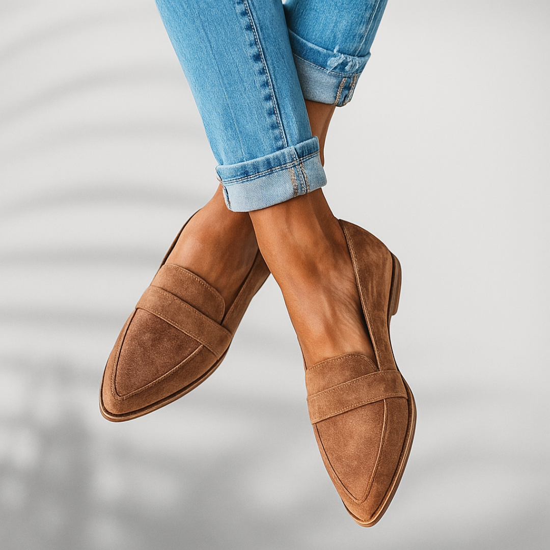 Selena | Slanke tå loafers
