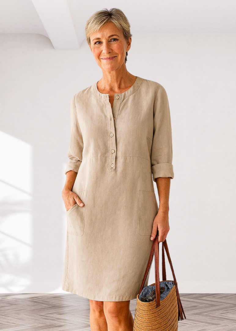 Waverly™ | Vestido Clássico para o Dia a Dia