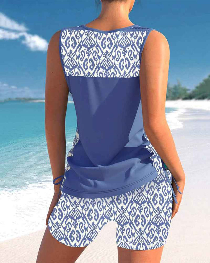 Costume Tankini alla moda e che valorizza la silhouette
