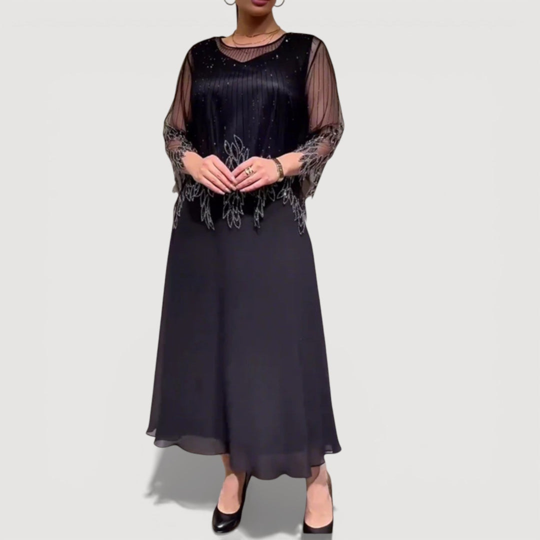 DORIS – VESTIDO MIDI ELEGANTE