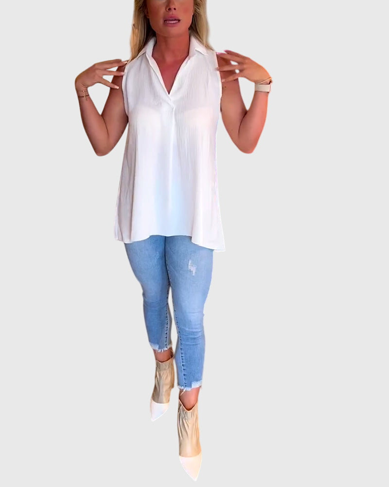 Lina™ | Ærmeløs top