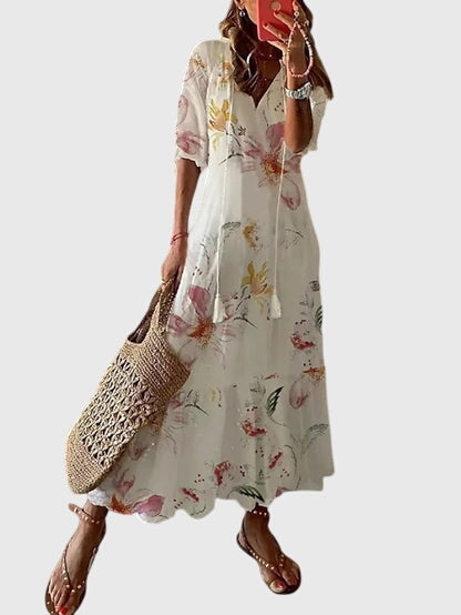 Amalia™ | Vestido Vintage Boho de Verão