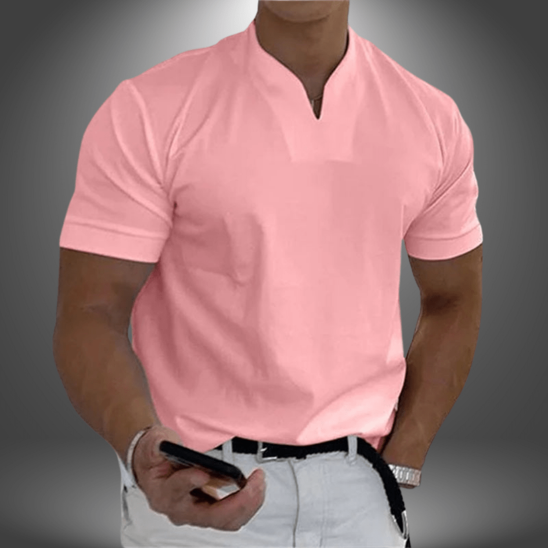 Dominic | T-Shirt à Col V pour Homme