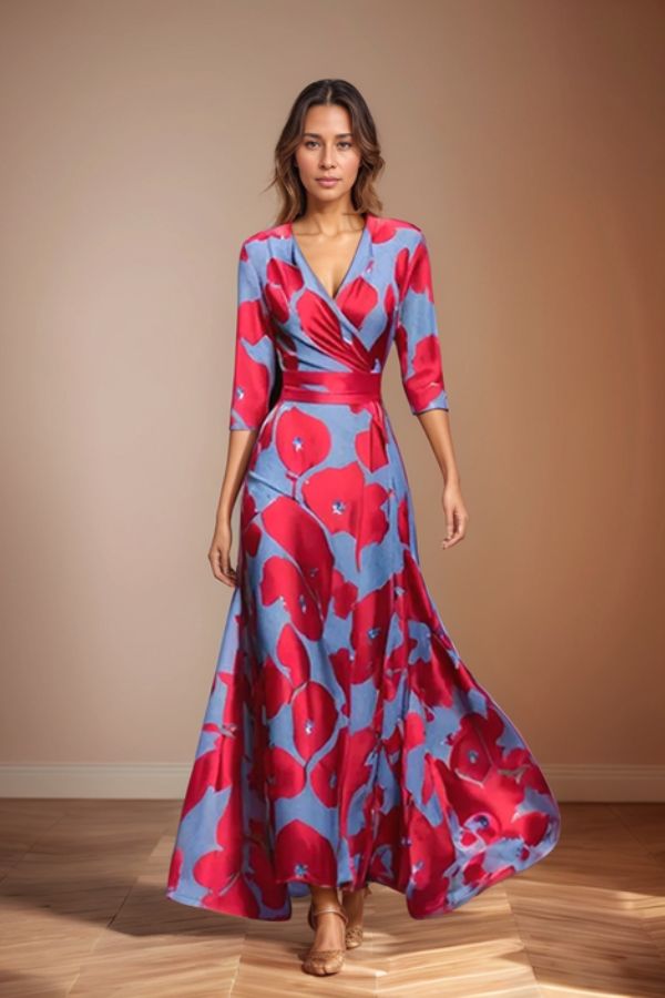 Isabella | Vestido floral de elegancia atemporal