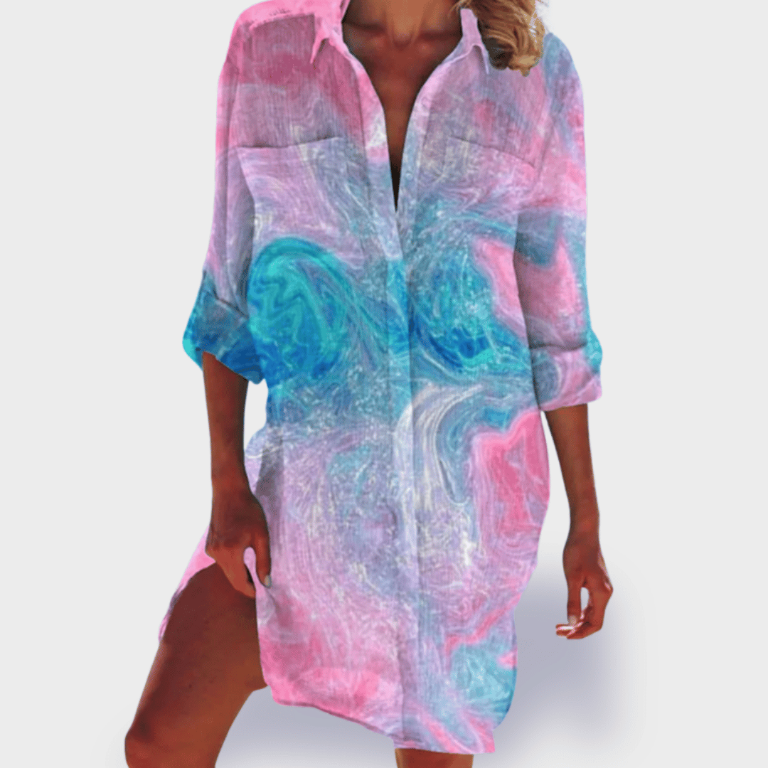 Brigitte | Buntes und leichtes Sommerkleid