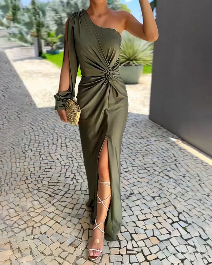 Everly – Leichtes, drapiertes Kleid