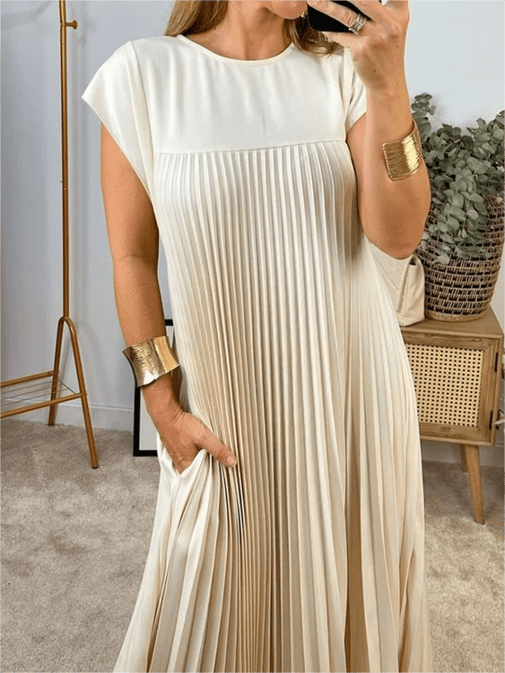 Sandra | Plissiertes elegantes Kleid