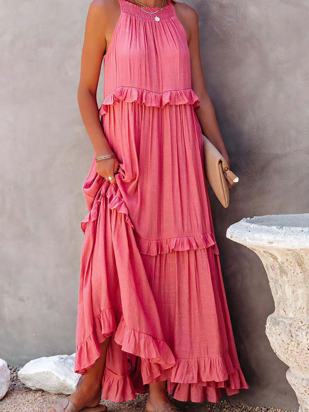 Elsie | Ruffle Maxi Summer Dress