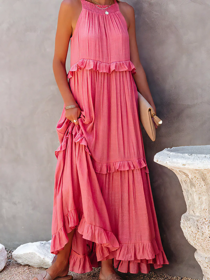 Elsie | Ruffle Maxi Summer Dress