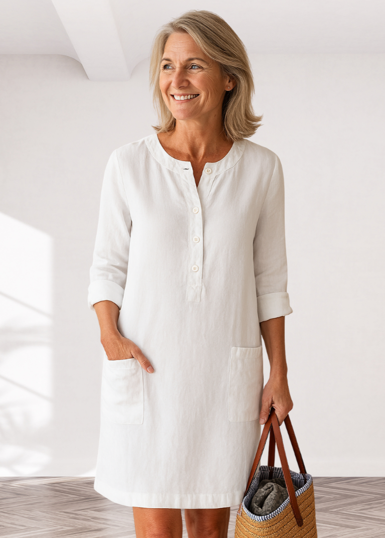 Waverly™ | Vestido Clássico para o Dia a Dia
