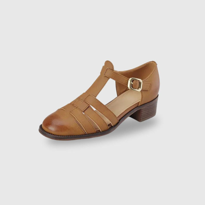 Palynne sandaler med rund tå