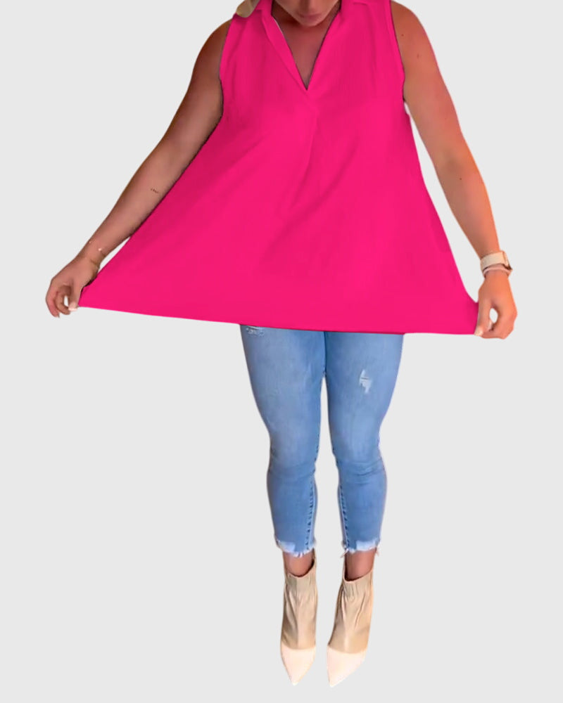 Lina™ | Ærmeløs top
