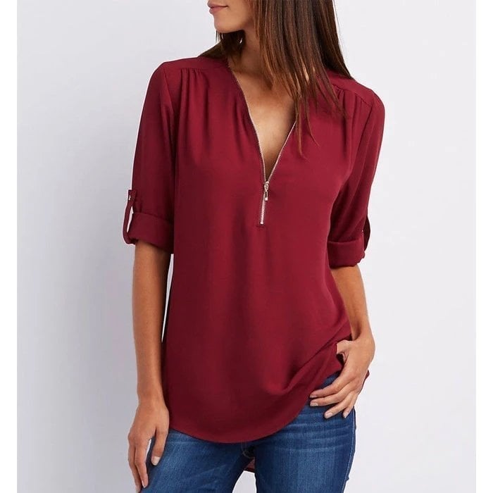 Gwen | Chic Lynlåsebluse