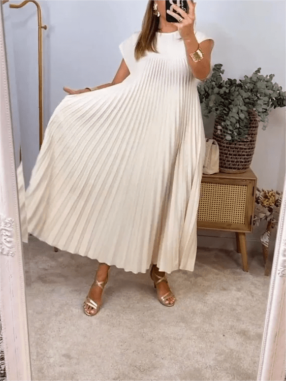 Sandra | Plissiertes elegantes Kleid