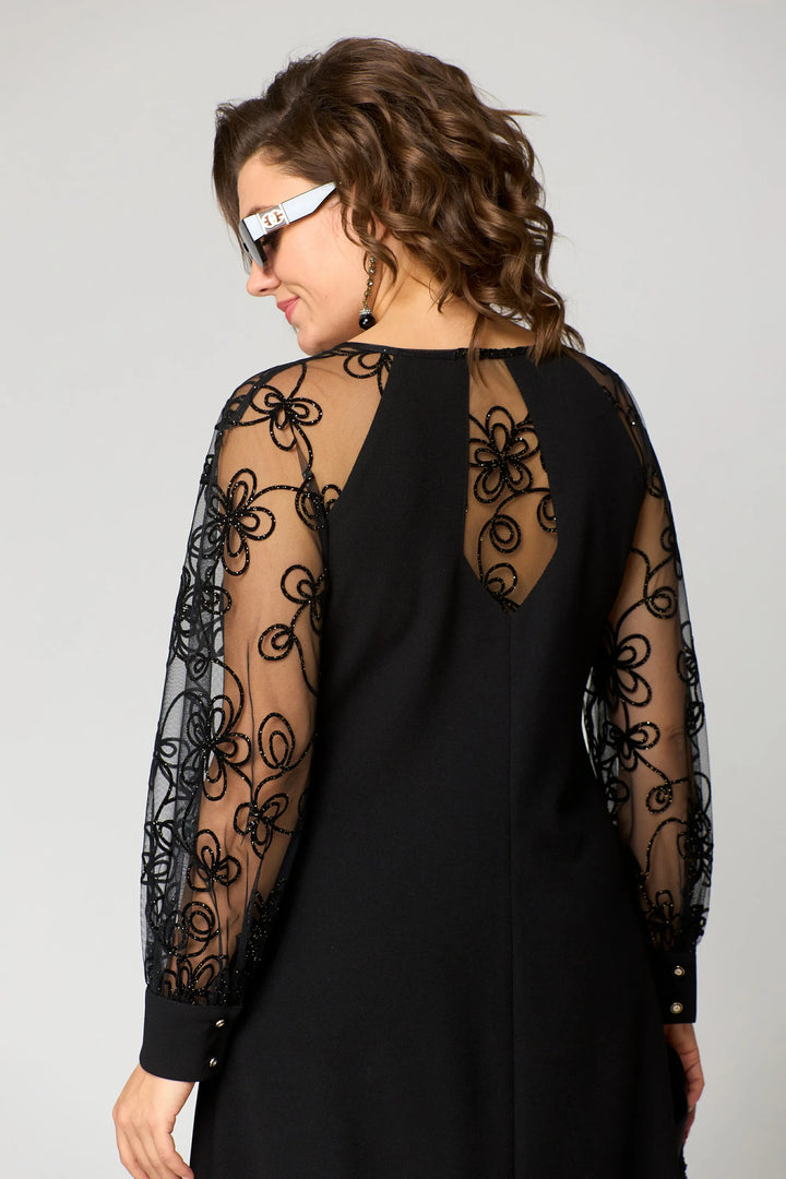 Edyth™ Elegante Abito in Pizzo
