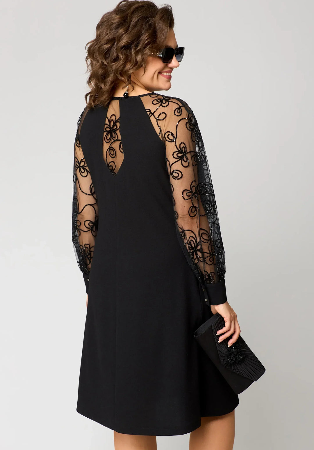 Edyth™ Elegante Abito in Pizzo