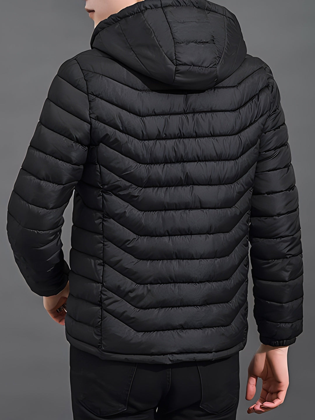 Thaddeus | Dependable Quilted Puffer Jacket with Removable Hood and Zippered Pockets