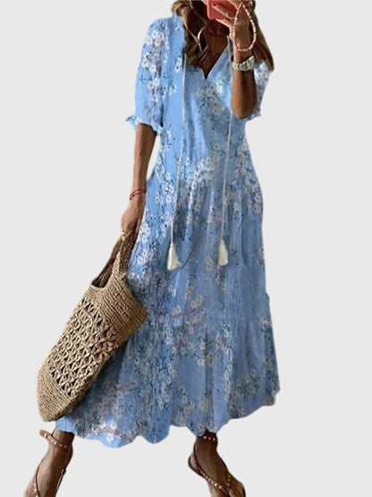 Amalia™ | Vestido Vintage Boho de Verão