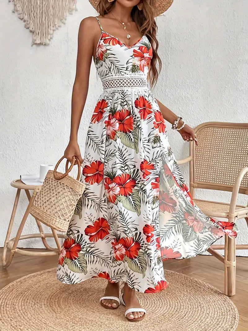 Ingrid | Vestido de Verão com Estampa Floral