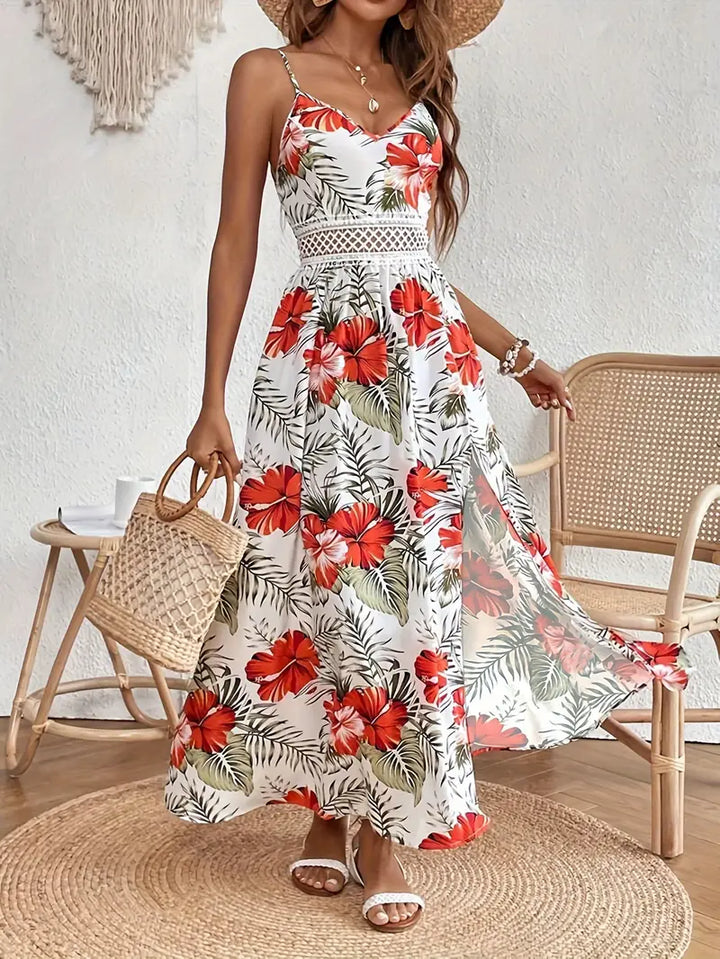 Ingrid | Vestido de Verão com Estampa Floral