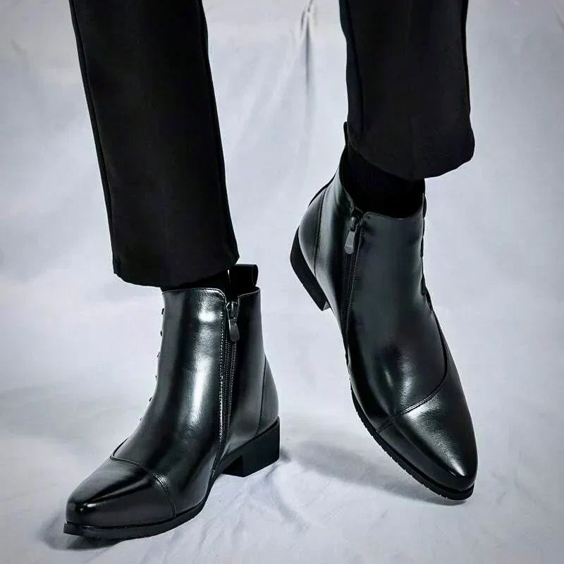 Samuel | Stylish Leather Boots for Men