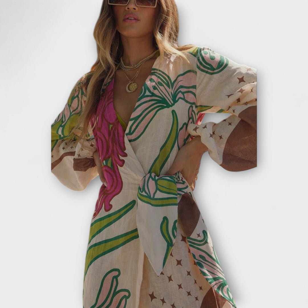 Tracey - Bind Tunika Maxi-kjole