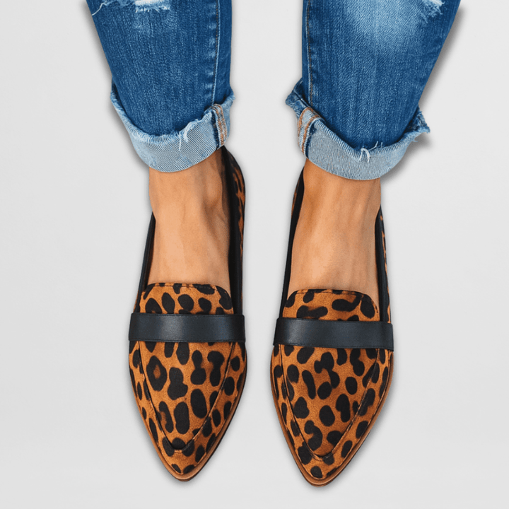 Helen | Ortopædiske Bløde Ruskind Loafers