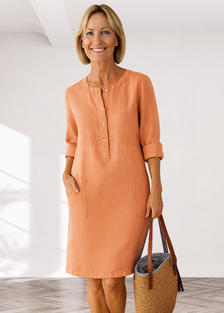 Waverly™ | Vestido Clássico para o Dia a Dia