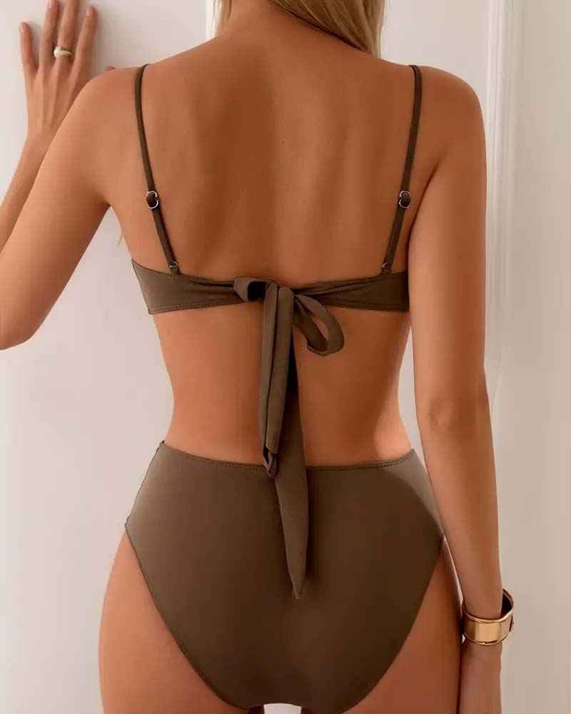 Sekset Trendy To-delt Bikini