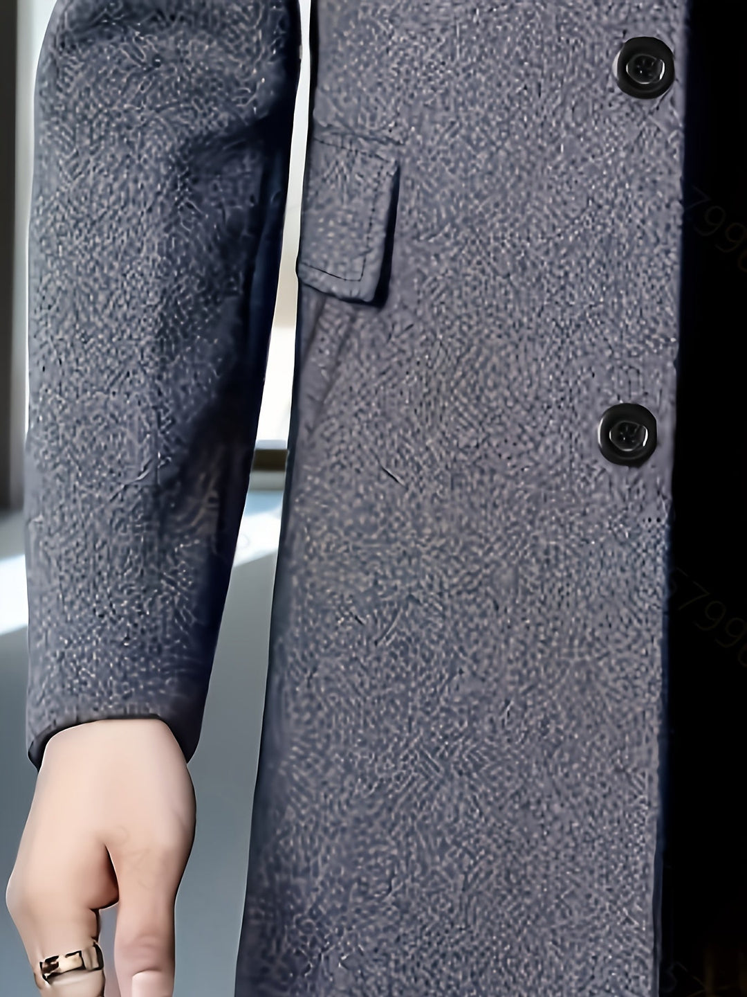 Bennett | Refined Single-Breasted Overcoat with Classic Collar