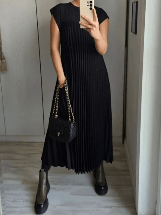 Sandra | Plissiertes elegantes Kleid
