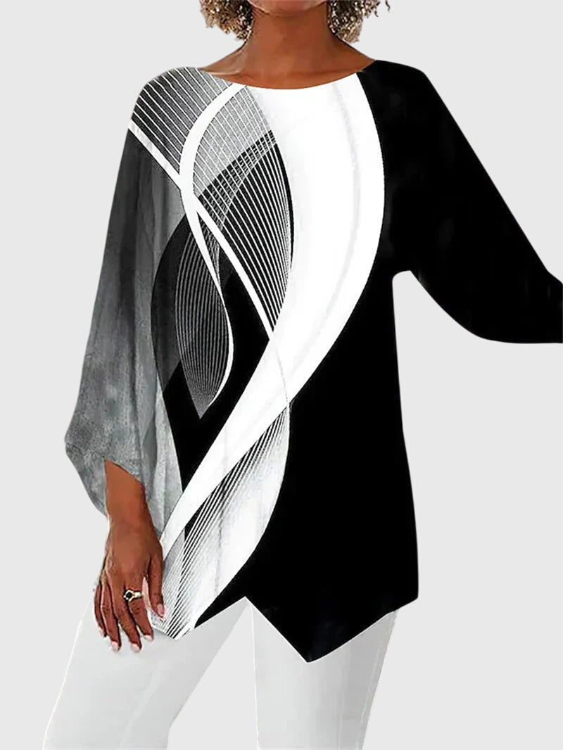 Alayah™ | Elegant Rundhalset Top