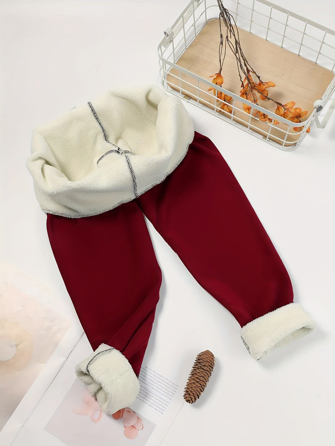 Clover | Soft Women’s High Waisted Leggings with Plush Brushed Lining