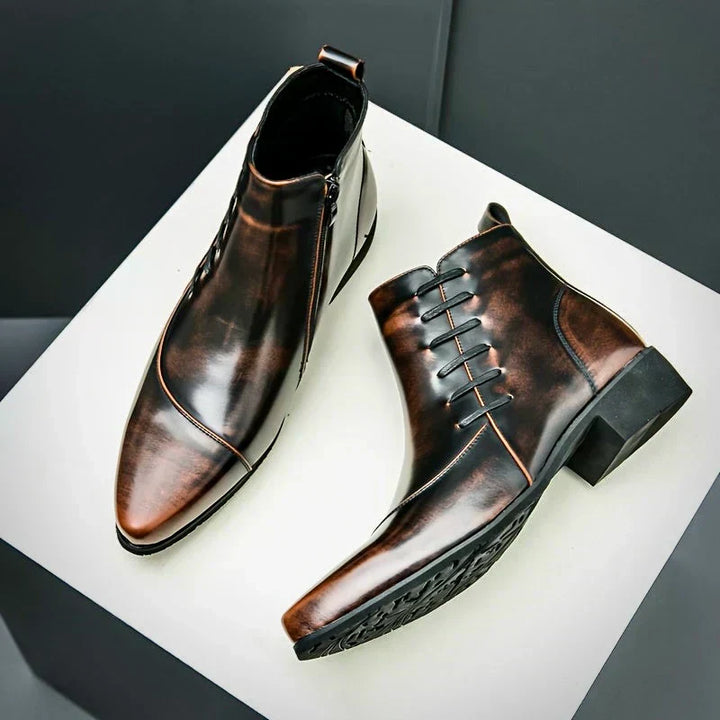 Samuel | Stylish Leather Boots for Men