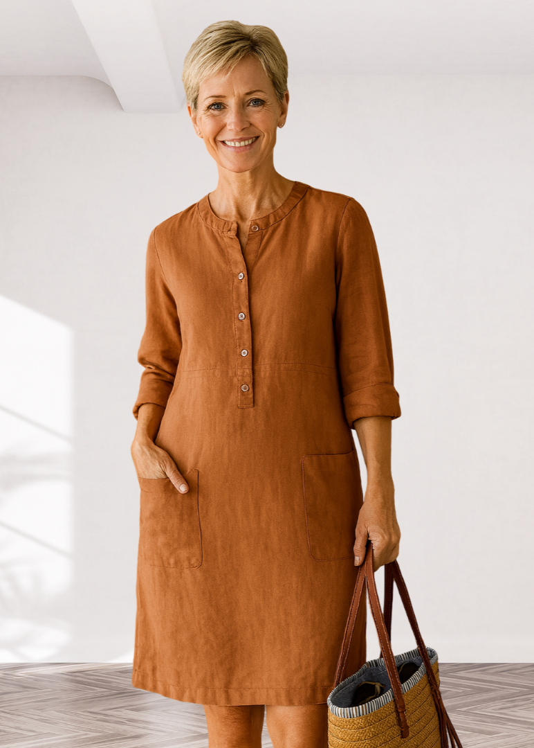 Waverly™ | Vestido Clássico para o Dia a Dia