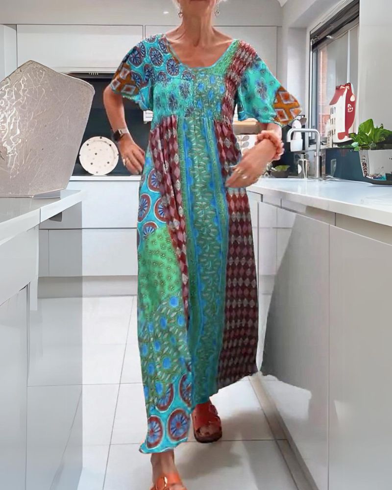 Cindy | Strålende Boheme Kjole