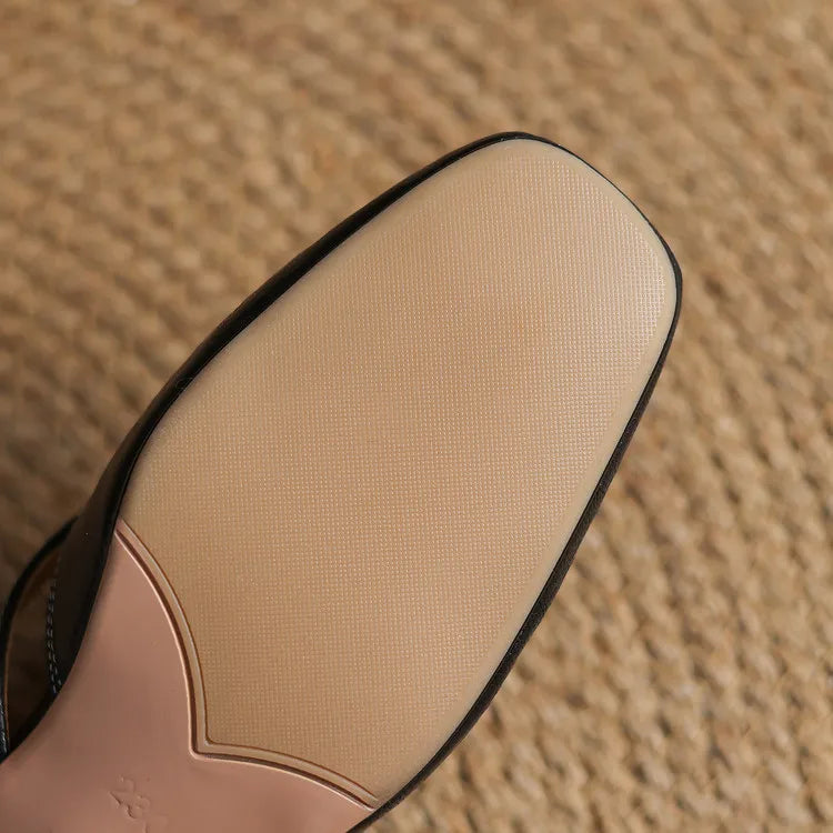 Mule Andie in pelle vera