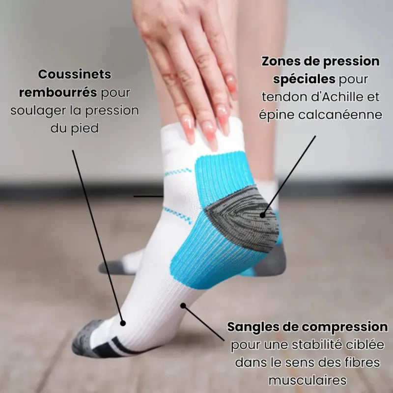 OrthoSocks™ - Calcetines de Compresión de Fibra de Bambú