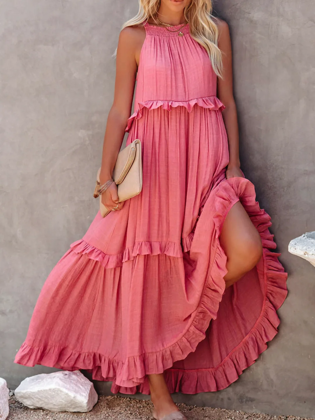 Elsie | Ruffle Maxi Summer Dress