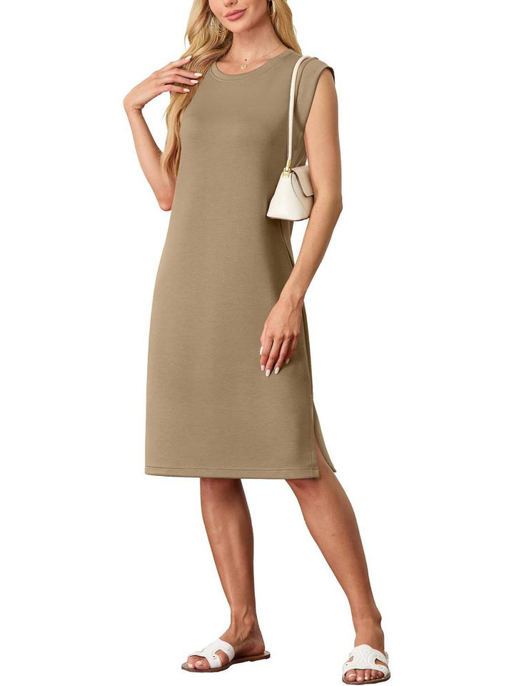 Debra | Vestido Midi Solto com Bolso