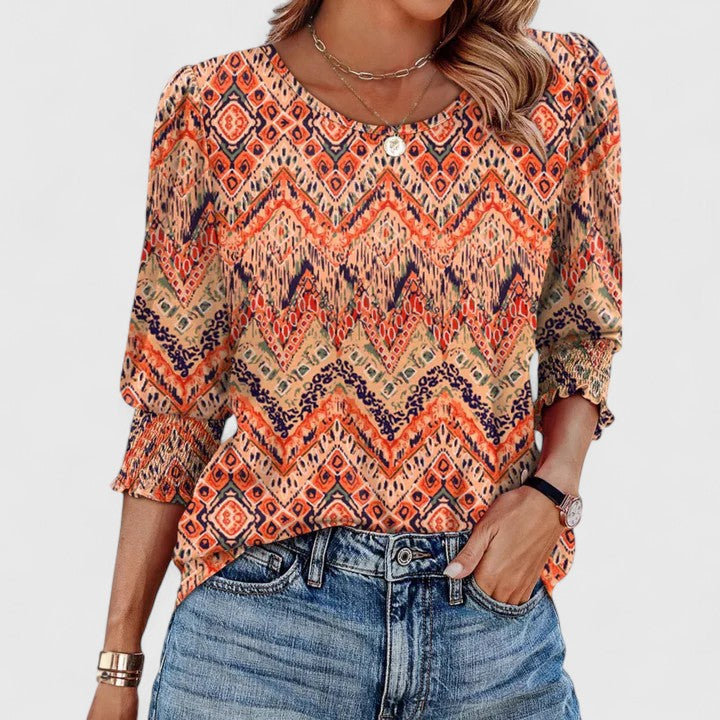 Solara | Elegant smock-top